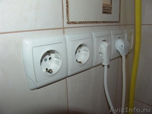 Ремонт перенос электрики в Омске - проводки выключателя розетки люстры - Изображение #3, Объявление #247203