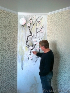 Роспись стен в интерьере - Изображение #1, Объявление #367409