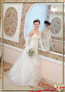 Свадебное платье цвета шампанского - Изображение #1, Объявление #356440