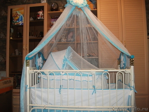 Кроватка для мальчика почти новая - Изображение #1, Объявление #396121