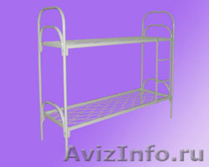 кровати металлические двухъярусные, кровати одноярусные со спинками дсп - Изображение #3, Объявление #700352