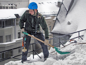 Чистка снега с крыш домов в Омске  - Изображение #1, Объявление #1214711
